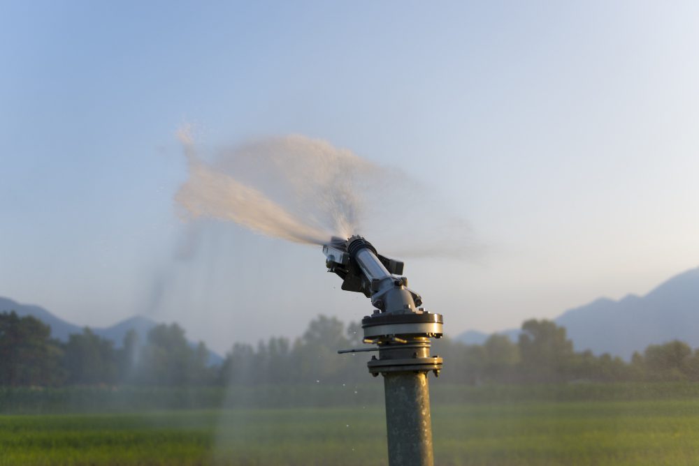 closeup-selective-focus-shot-automatic-watering-system closeup selective focus shot of an automatic watering system